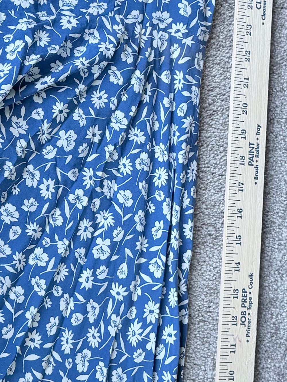 Old Navy Blue and White Floral Sundress - Picture 10 of 10